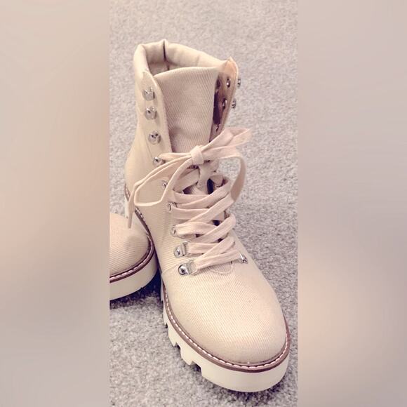 MI.IM CHUNKY SOLE WOMEN’S BOOTS, Street Wear, Gorpcore CANVAS UPPER, Sz. 8.5, - Picture 6 of 16